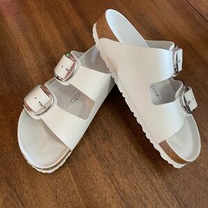Birkenstock White Sandals